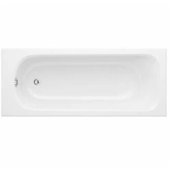 Modern 1400mm No Tap Holes Bath - By Voda Design