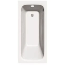 Modern 1400mm No Tap Holes Bath - By Voda Design -Bathroom Supplies Store 22291349 3