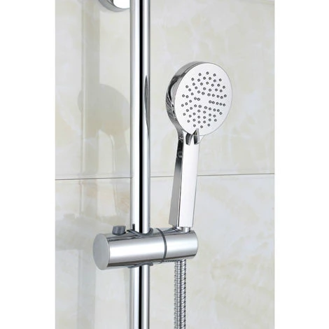 Round Thermostatic Cool Touch Chrome Plated Full Shower Kit 5 Round Thermostatic Cool Touch Chrome Plated Full Shower Kit - Image 3