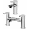 Bathroom Waterfall Mono Basin Sink Mixer Tap Bath Filler Mixer Tap Set Chrome 1 Bathroom Waterfall Mono Basin Sink Mixer Tap Bath Filler Mixer Tap Set Chrome -Bathroom Supplies Store 23851933 1