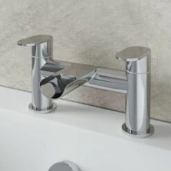 Bathroom Waterfall Mono Basin Sink Mixer Tap Bath Filler Mixer Tap Set Chrome -Bathroom Supplies Store 23851933 3