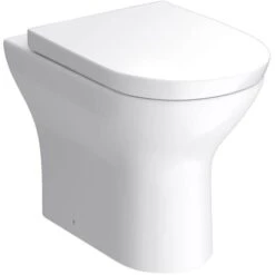 Back To Wall BTW Toilet WC Pan Soft Close Seat Concealed Cistern Flush Button 10 Back To Wall BTW Toilet WC Pan Soft Close Seat Concealed Cistern Flush Button -Bathroom Supplies Store 23963091 4