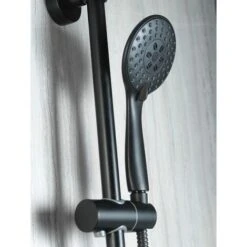 Aqualisa Deco Thermostatic Mixer Shower Round Bar Valve Black DECO.RND.SC.MB -Bathroom Supplies Store 25844875 5