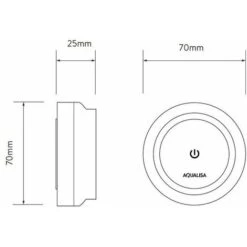Aqualisa Unity Q Smart Shower Remote Control Dual Outlet Models UTQ.B3.DVDS.20 -Bathroom Supplies Store 25844910 3
