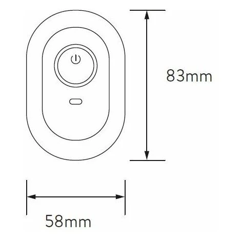Aqualisa Visage Q Digital Shower Remote Control Round VSQ.B3.DS.20 4 Aqualisa Visage Q Digital Shower Remote Control Round VSQ.B3.DS.20 - Image 2