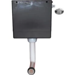 Back To Wall BTW Toilet WC Pan Square Soft Close Seat Cistern Dual Flush Button -Bathroom Supplies Store 26455854 4