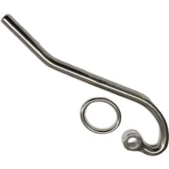 Stainless Steel Pelican Hook Ring 12MM X 250MM (Rigging Jaw Clevis Pin Marine Connector)
