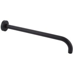 Milano Nero – Modern Wall Mounted Arm For Shower Head - Black