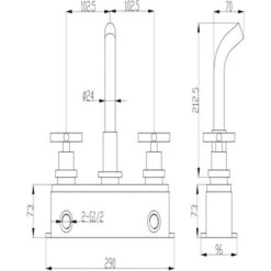 Robinet Lavabo Mural Style Rétro En Bronze -Bathroom Supplies Store 28355409 4