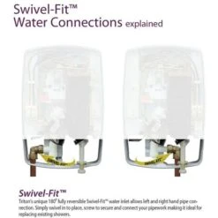 Triton T70gsi Easy Fit 8.5Kw Satin Chrome Electric Shower T80 GSI Enthral Excite -Bathroom Supplies Store 28373985 3