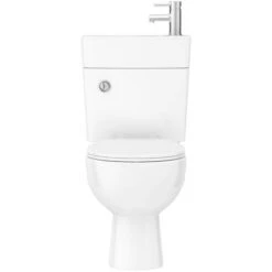 2 In 1 Compact Basin And Close Couple Toilet Combo Space Saver -Bathroom Supplies Store 28610160 5