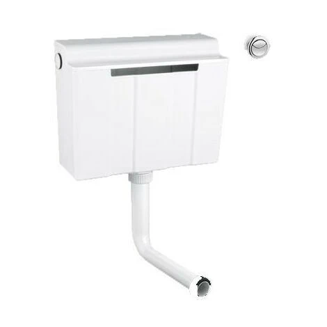 Grohe Adagio 39054 Dual Flush Concealed Cistern Side Entry + Chrome Button 3 Grohe Adagio 39054 Dual Flush Concealed Cistern Side Entry + Chrome Button