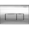 Geberit KAPPA50 Dual Flush Plate Gloss Chrome Kappa 50 - For UP200 Cisterns -Bathroom Supplies Store 28961592 1