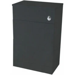 Orbit Verona Back To Wall WC Unit 500mm Wide - Gloss Anthracite