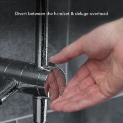 Mira Azora Dual Head Electric Shower 9.8kW Power Glass Clearscale 1.1634.156 11 Mira Azora Dual Head Electric Shower 9.8kW Power Glass Clearscale 1.1634.156 -Bathroom Supplies Store 31599564 5