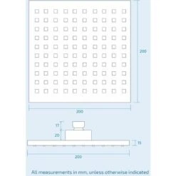 Rose 2 Way Square Concealed Thermostatic Mixer Valve Head Hand Held Shower Set 11 Rose 2 Way Square Concealed Thermostatic Mixer Valve Head Hand Held Shower Set -Bathroom Supplies Store 32300274 5