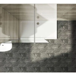 Elegant Walk In Shower Door Wet Room Screen Glass Tempered Safety Glass 700 X 1850mm Clear Glass 6mm Glass -Bathroom Supplies Store 33106185 2