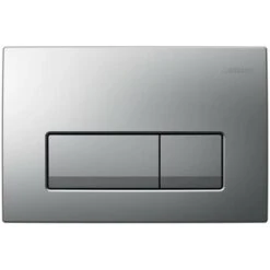 Geberit Duofix 1.12m WC Toilet Frame Delta Cistern & DELTA51 Matt Chrome Flush -Bathroom Supplies Store 33300696 3