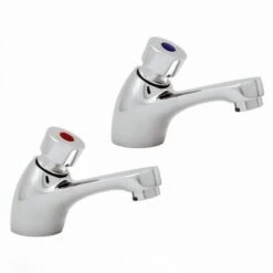Inome Twin Basin Taps Chrome