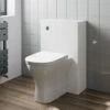 Modern Artis Toilet Soft Close Seat Back To Wall Cistern Furniture Unit White -Bathroom Supplies Store 34349042 1
