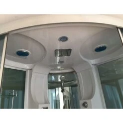 SIMBA WHIRLPOOL BATH TUB SHOWER Model MONTECARLO 150 X 150 CM (cm 230 H) -Bathroom Supplies Store 3447367 3