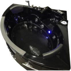 SIMBA WHIRLPOOL BATH CHROMOTHERAPY Model "BARRACUDA" 150 X 150 Cm -Bathroom Supplies Store 3447370 3