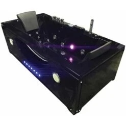 SIMBA WHIRLPOOL BATH CHROMOTHERAPY Model "HYPNOTIC" 180 X 90 Cm