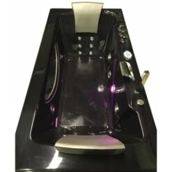 SIMBA WHIRLPOOL BATH CHROMOTHERAPY Model "HYPNOTIC" 180 X 90 Cm -Bathroom Supplies Store 3447373 3