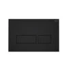 RAK Ecofix Rectangular Dual Flush Plates - Matt Black 2 RAK Ecofix Rectangular Dual Flush Plates - Matt Black -Bathroom Supplies Store 35116636 1