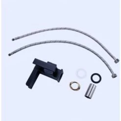 Robinet Lavabo Mitigeur Lavabo Noir - Alnair -Bathroom Supplies Store 35172349 2