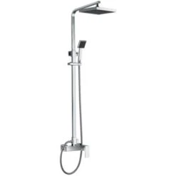 Chrome Wall Shower Column - Sirius 7 Chrome Wall Shower Column - Sirius -Bathroom Supplies Store 35172646 3