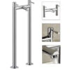 Blossom Modern Bathroom Design Freestanding Chrome Bath Filler Tap -Bathroom Supplies Store 35337810 1