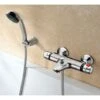 Wall Mounted Thermostatic Bath Shower Mixer 3 Mode Handset -Bathroom Supplies Store 35548763 1