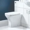 Orbit Verona Back To Wall WC Unit 600mm Wide - Gloss White