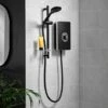 Triton Aspirante Enhance Electric Shower 8.5kW Matte Black 5 Spray Head Modern -Bathroom Supplies Store 36209073 1
