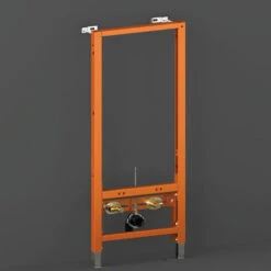 RAK Ecofix Concealed Bidet Support Frame With Adjustable Fittings 1140mm High - Blue