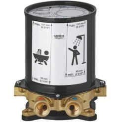 Grohe Rough-in Set ½" (45984001) -Bathroom Supplies Store 39021437 4