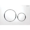 Geberit DUOFIX Sigma 20 Toilet Flush Plate, White And Chrome (115.882.KJ.1) -Bathroom Supplies Store 39021545 1