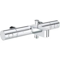 Grohe Grotherm 800 Cosmopolitan Thermostatic Bath And Shower Mixer With Ceramic Head 1/2, 180°, Chrome (34770000)