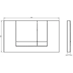 Villeroy & Boch Toilet Set Support Frame + Swiss Aqua Technologies Rimless, Invisible Fixings + Matt Chrome Plate (ViConnectInfinitio-3) 9 Villeroy & Boch Toilet Set Support Frame + Swiss Aqua Technologies Rimless, Invisible Fixings + Matt Chrome Plate (ViConnectInfinitio-3) -Bathroom Supplies Store 39840528 3
