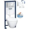 Grohe Complete Wall-hung Toilet Set Grohe Solido Rimless (39186rimless)