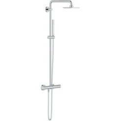 Grohe Euphoria Cube 150 Shower System With Thermostatic Mixer For Wall Mounting , Chrome (27932000)