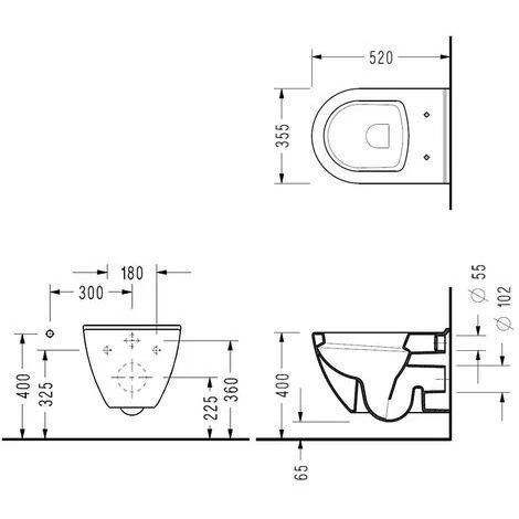 Serel Bowl (Grohe Partner) Solido Compact + Softclose Seat (SM10) 6 Serel Bowl (Grohe Partner) Solido Compact + Softclose Seat (SM10) - Image 4