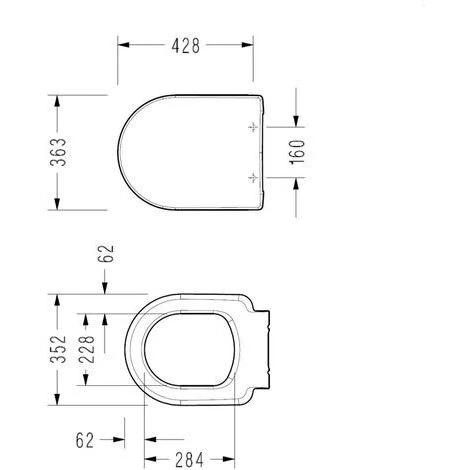 Serel Bowl (Grohe Partner) Solido Compact + Softclose Seat (SM10) 7 Serel Bowl (Grohe Partner) Solido Compact + Softclose Seat (SM10) - Image 5