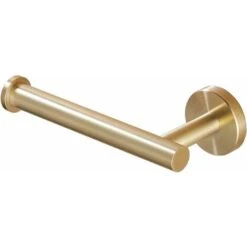 Toilet Roll Holder Bathroom Tissue Paper Dispenser SUS304 Stainless Steel Wall Mounted Brushed Gold