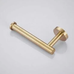 Toilet Roll Holder Bathroom Tissue Paper Dispenser SUS304 Stainless Steel Wall Mounted Brushed Gold -Bathroom Supplies Store 45859978 4