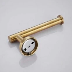 Toilet Roll Holder Bathroom Tissue Paper Dispenser SUS304 Stainless Steel Wall Mounted Brushed Gold -Bathroom Supplies Store 45859978 5