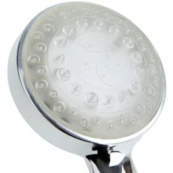 Modern Shower Head Multicolour Led Lights Synthetic Glossy Silver Rainbow -Bathroom Supplies Store 4627237 4