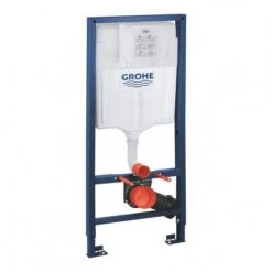 Grohe Rapid SL Toilet Set + SATrimless Toilet Bowl, Concealed Fixings + Chrome Skate Plate (RapidSL-SATrimless) 9 Grohe Rapid SL Toilet Set + SATrimless Toilet Bowl, Concealed Fixings + Chrome Skate Plate (RapidSL-SATrimless) -Bathroom Supplies Store 49345236 3