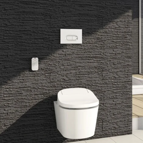 Vitra Loop O Mechanical Dual Flush Plate - Chrome 5 Vitra Loop O Mechanical Dual Flush Plate - Chrome - Image 3